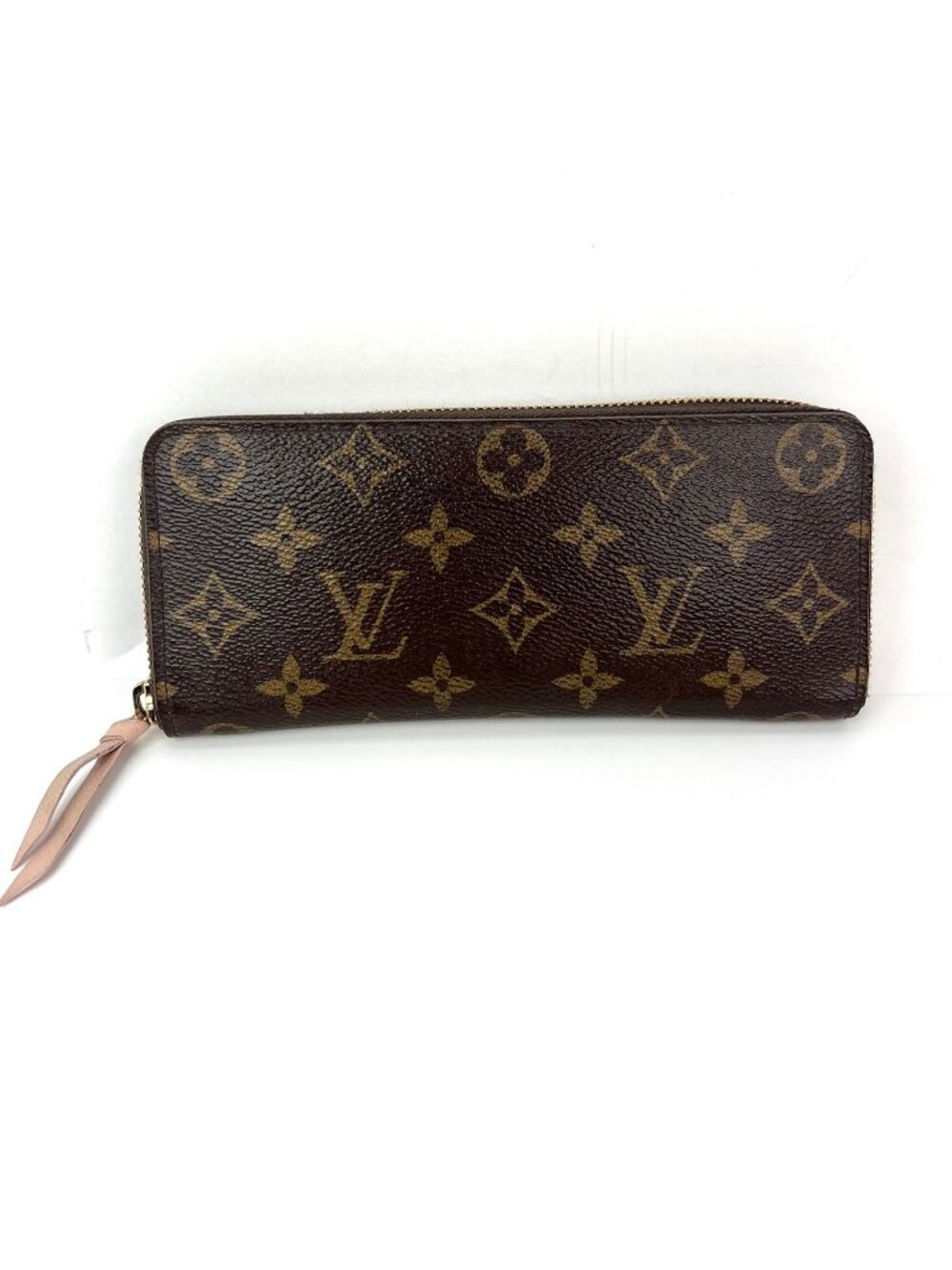 Louis Vuitton Clemence Monogram Wallet Rose Ballerine